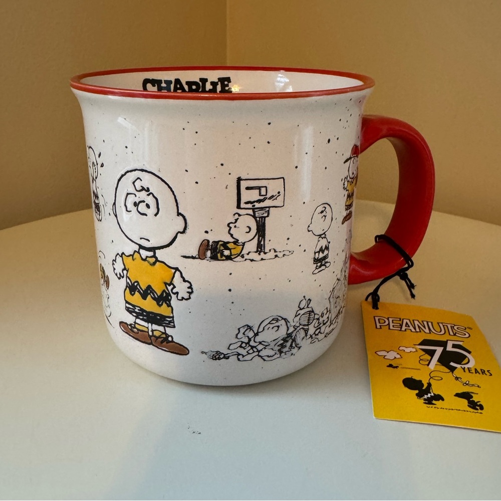 Peanuts Charlie Brown 75 Years Anniversary Mug